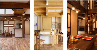 住空間をメイクアップ オーダーメイドの家